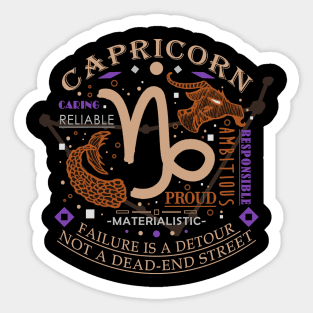 CAPRICORN Sticker